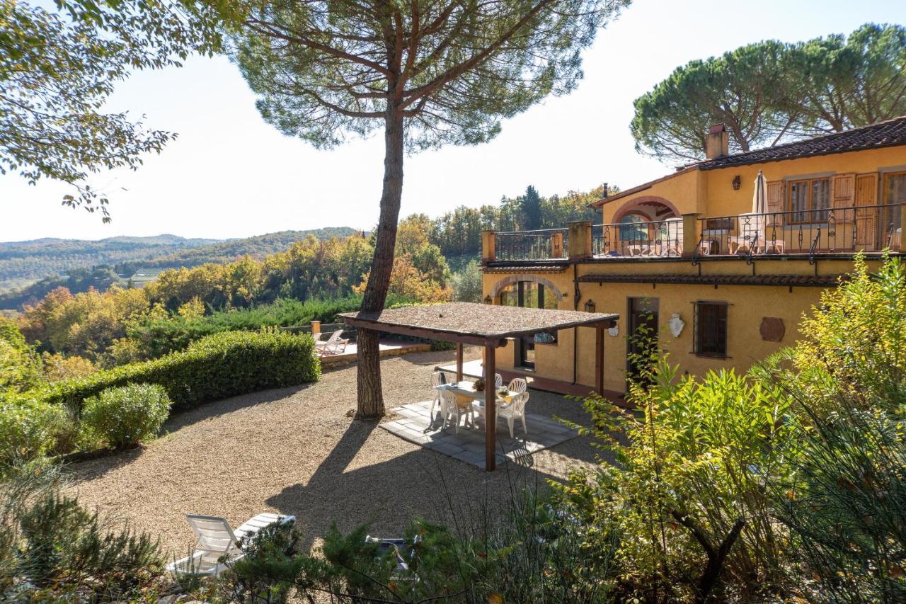 Вилла Poggio D'Oro San Donato in Poggio Экстерьер фото