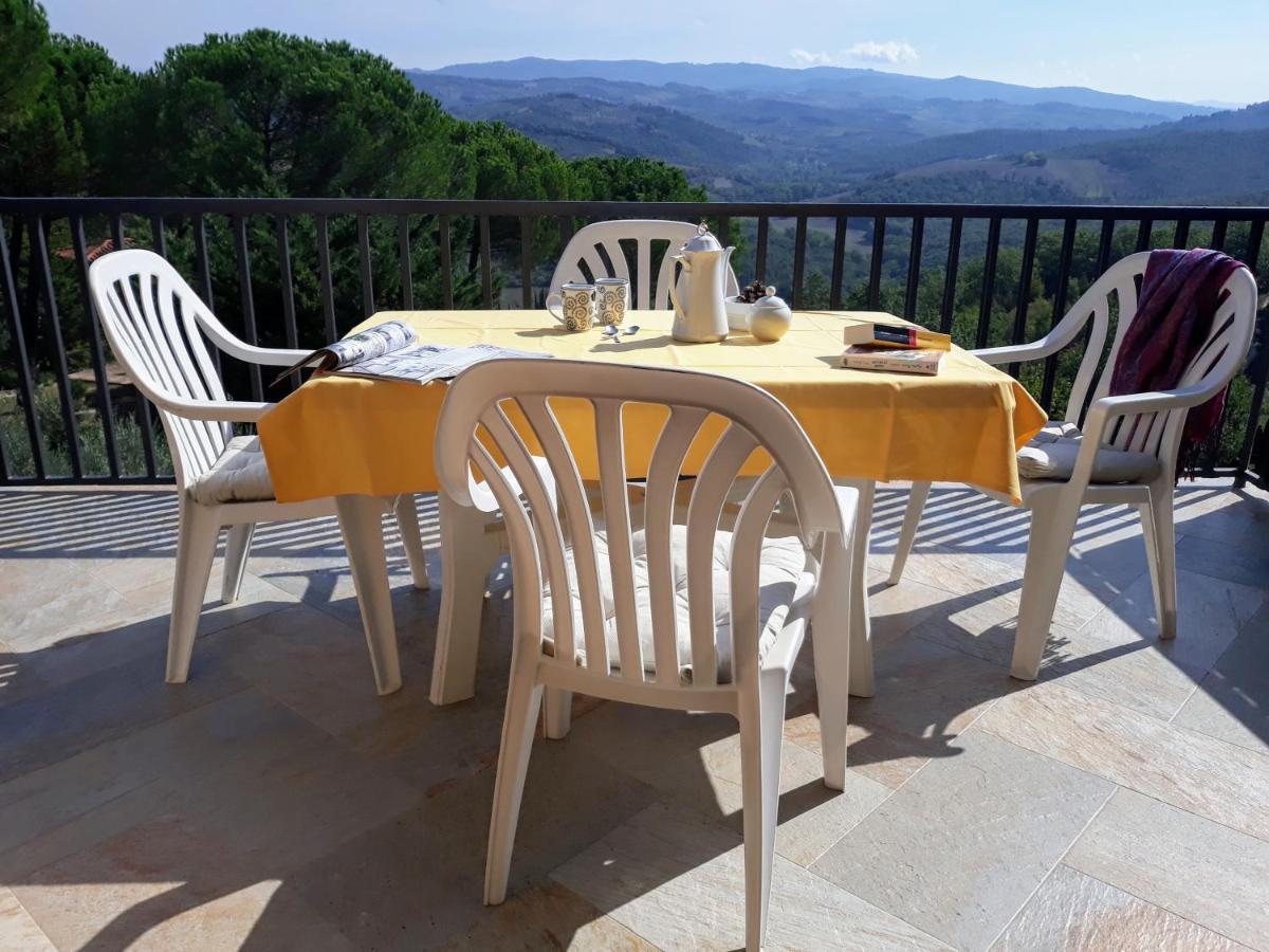 Вилла Poggio D'Oro San Donato in Poggio Экстерьер фото