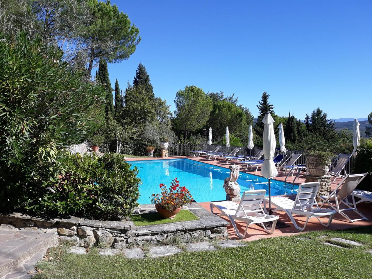 Вилла Poggio D'Oro San Donato in Poggio Экстерьер фото