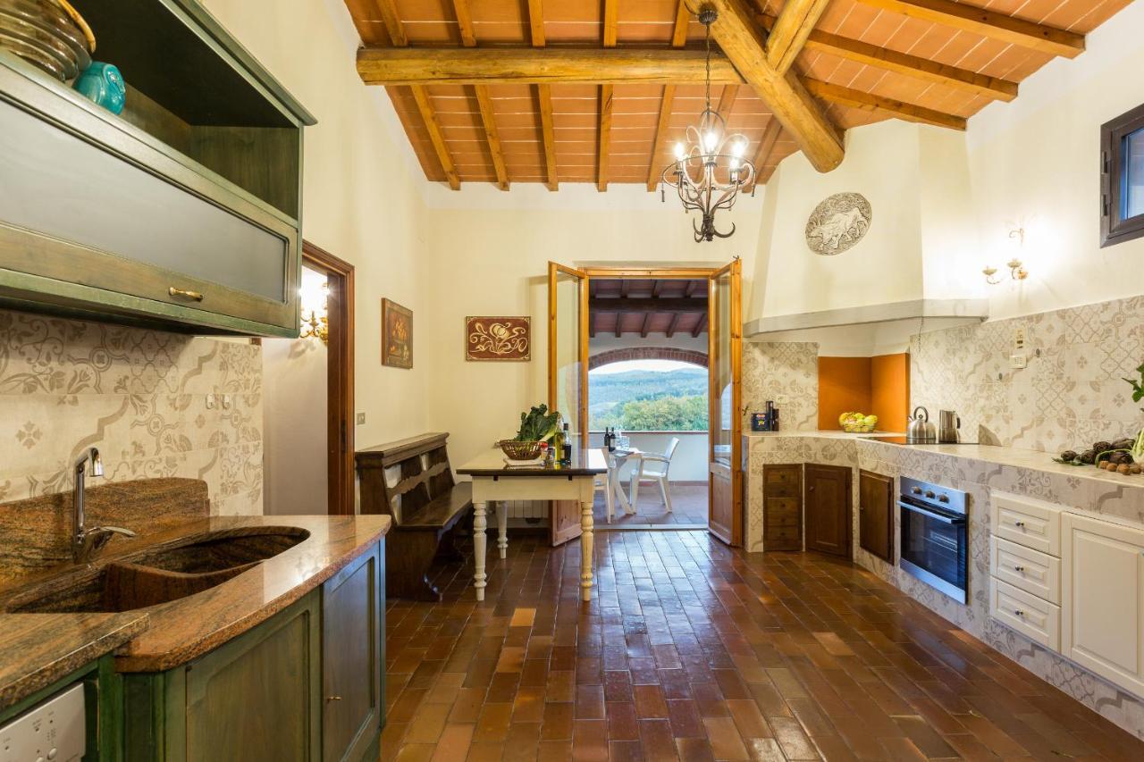Вилла Poggio D'Oro San Donato in Poggio Экстерьер фото